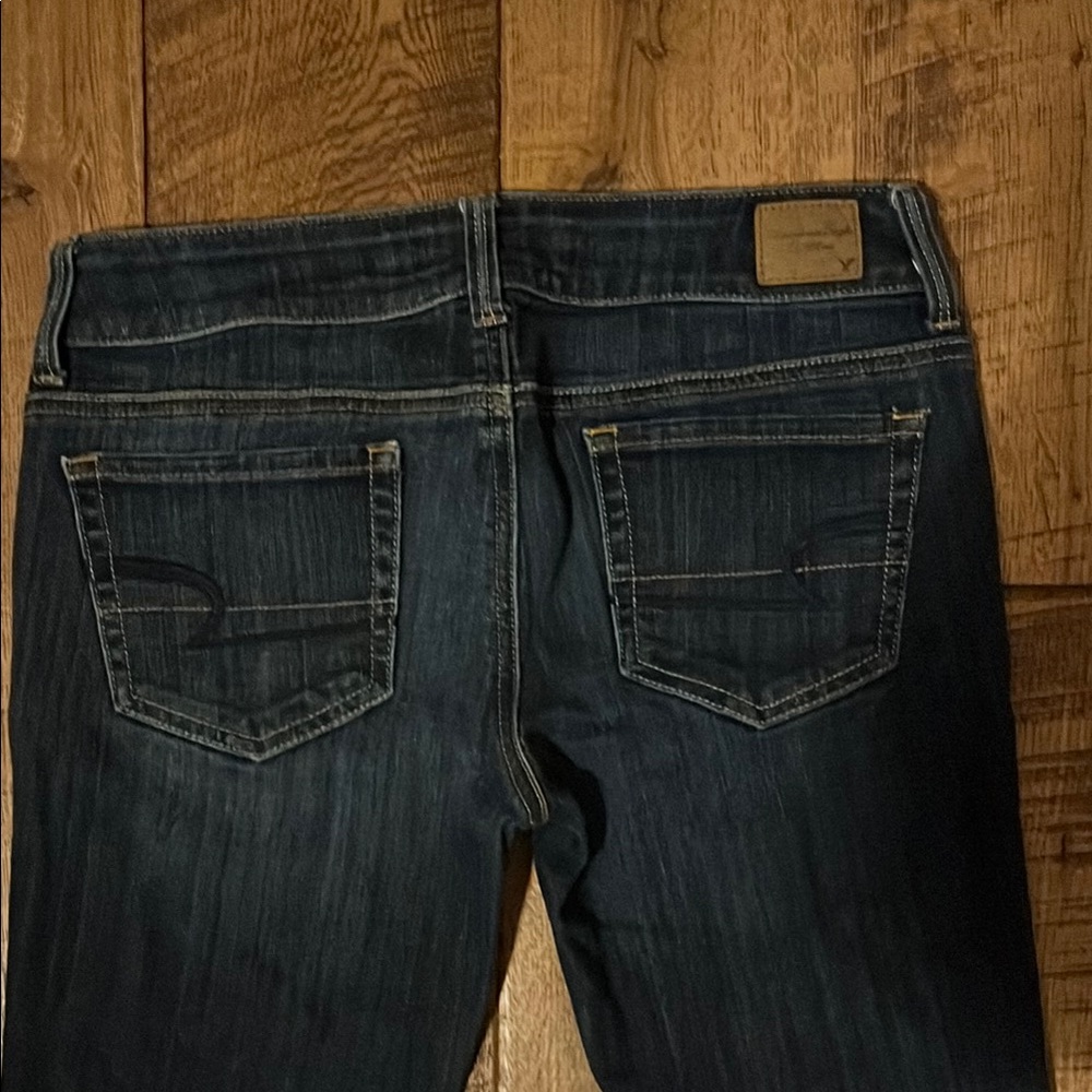 artis Dark Indigo Skinny Jeans with Back Pocket Detail